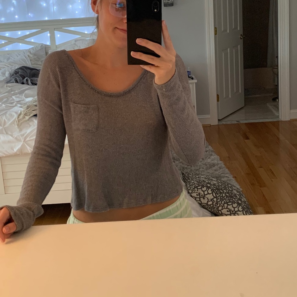 Cropped sweater